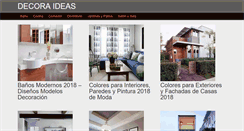 Desktop Screenshot of decoraideas.com